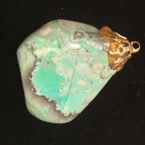RARE TURQUOISE PENDANT. Only two places have this